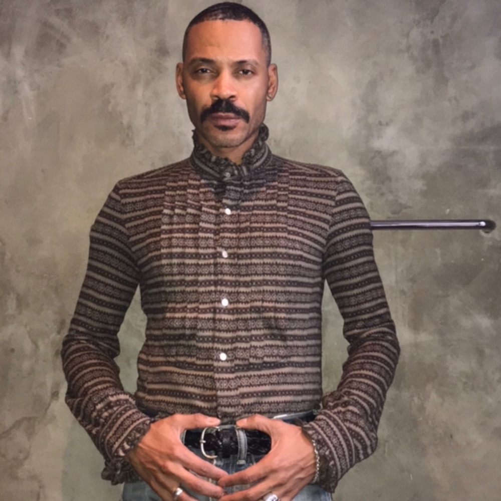 Number (N)ine Mens Wool Tuxedo Shirt